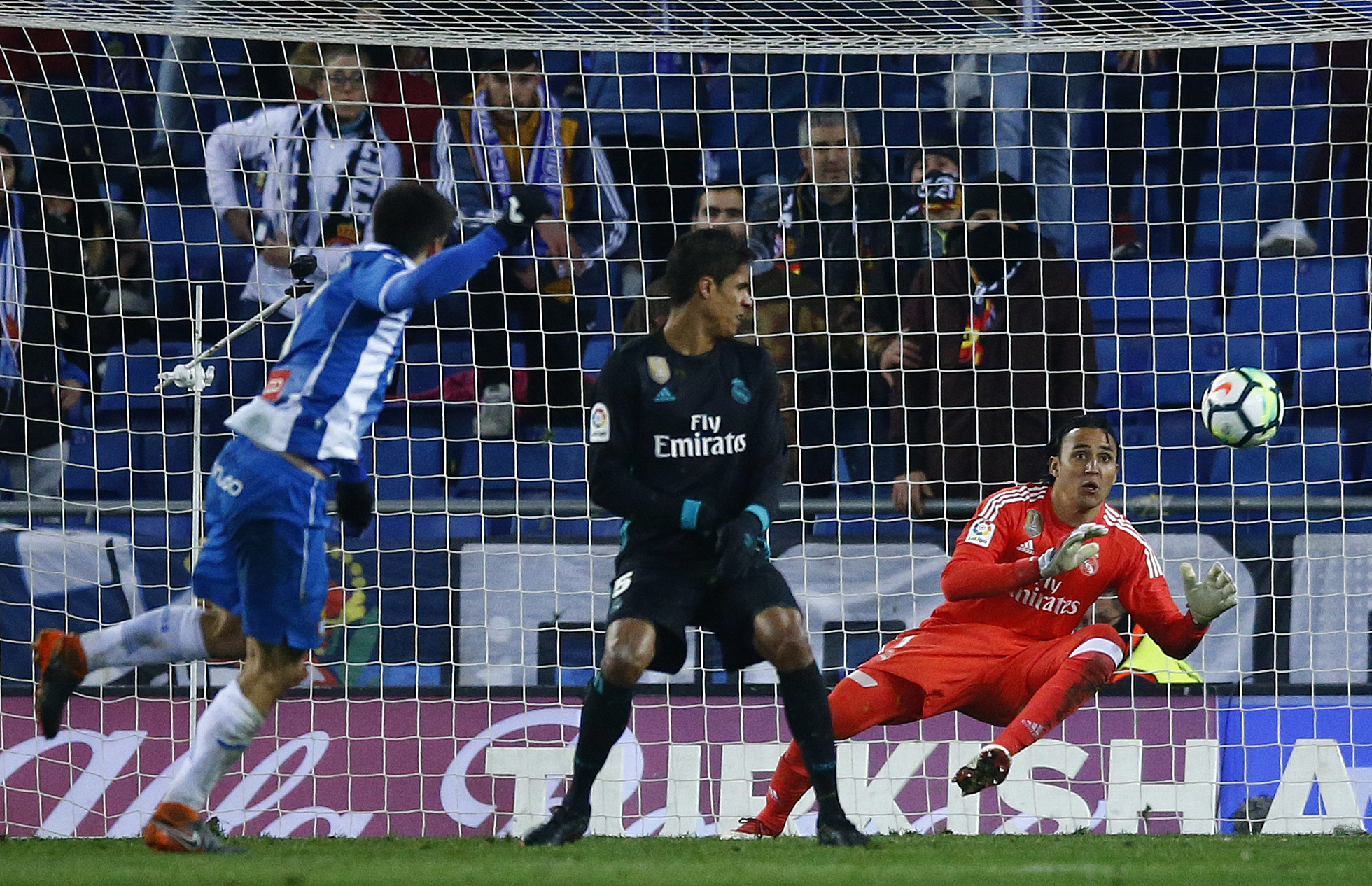 Without Ronaldo, Madrid loses to Espanyol in Spanish league