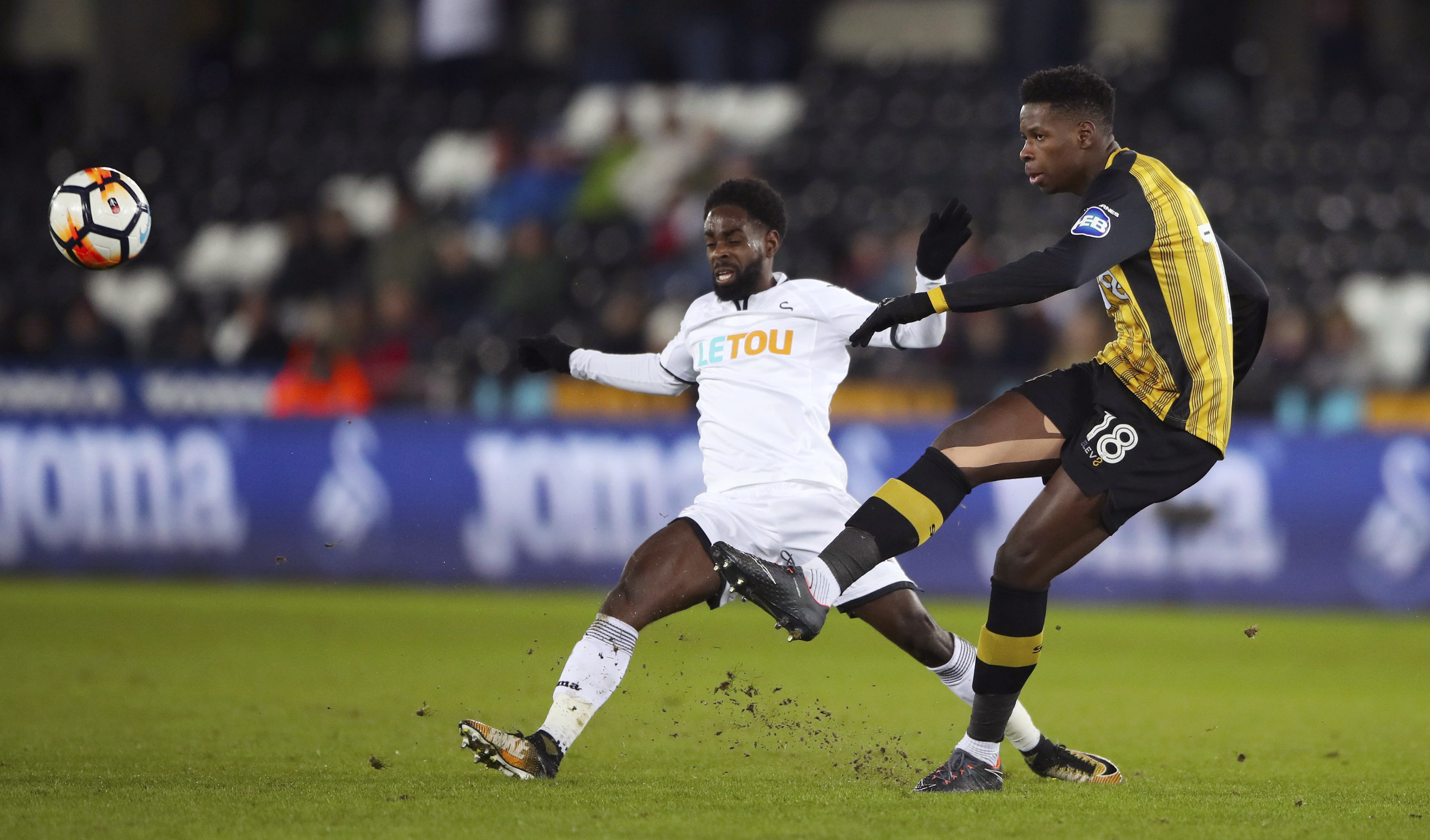 Swansea into FA Cup quarterfinals for 1st time in 54 years