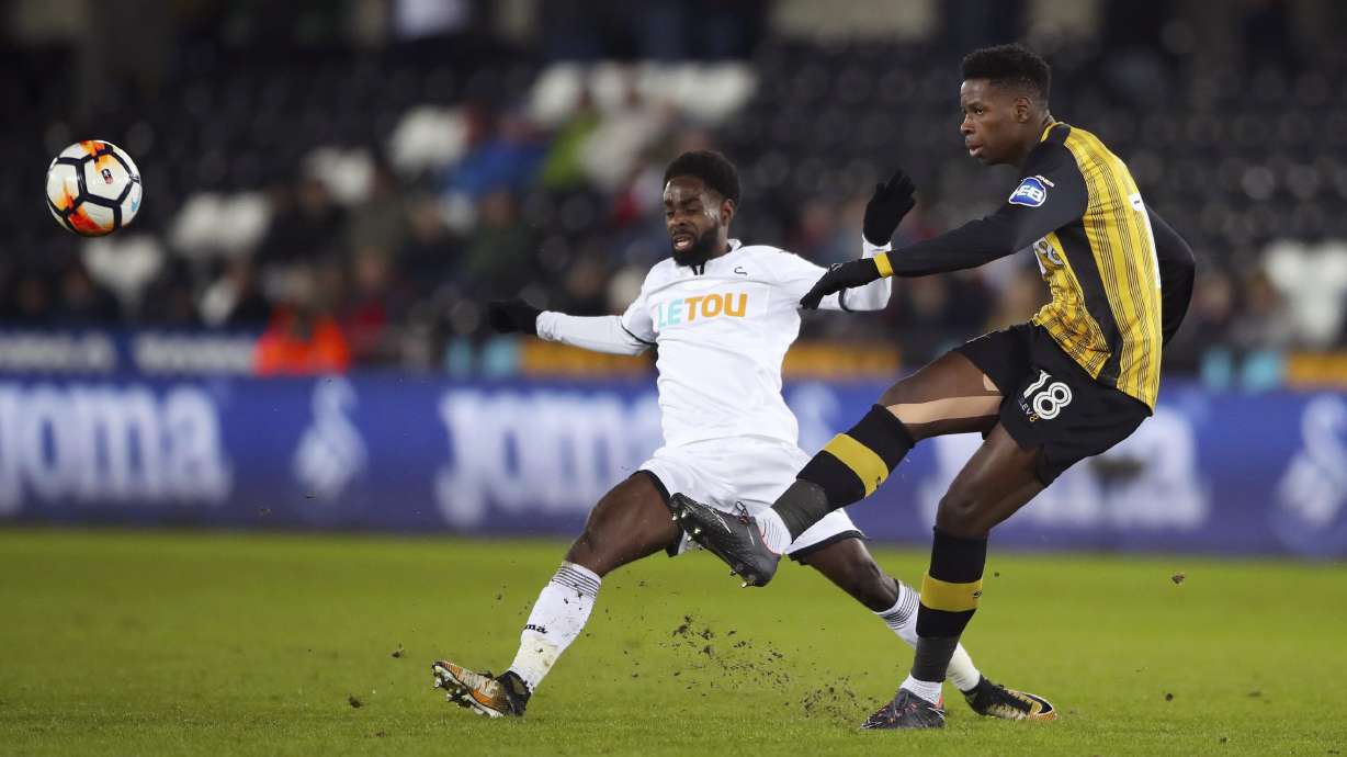 Swansea into FA Cup quarterfinals for 1st time in 54 years