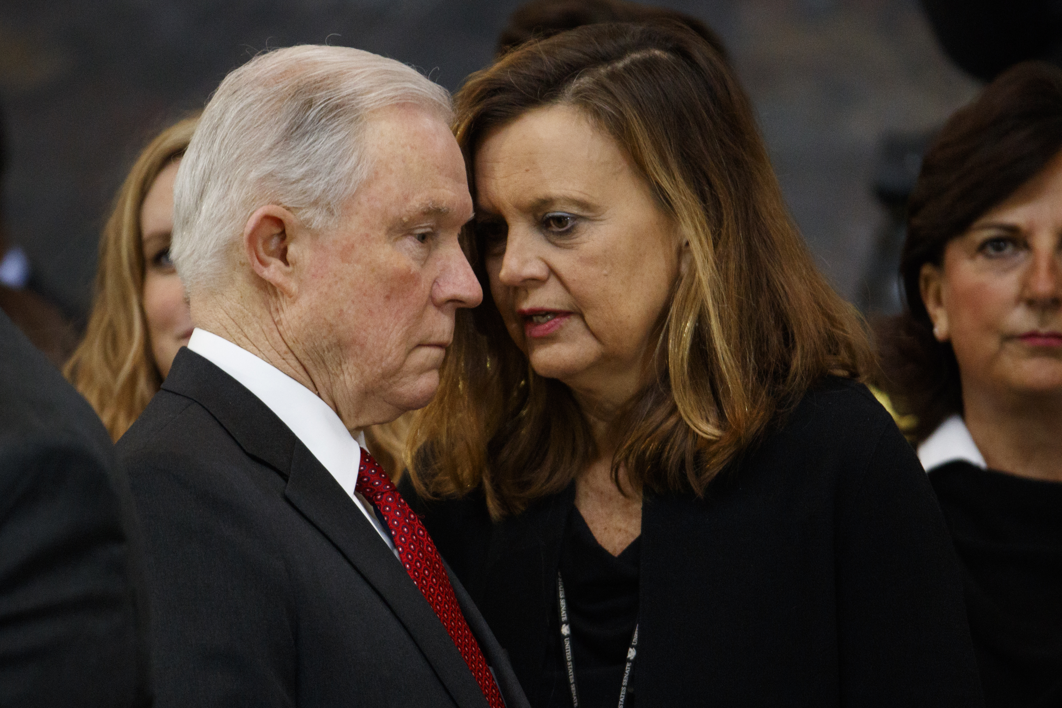 The Latest: Sessions pushes back against Trump tweet