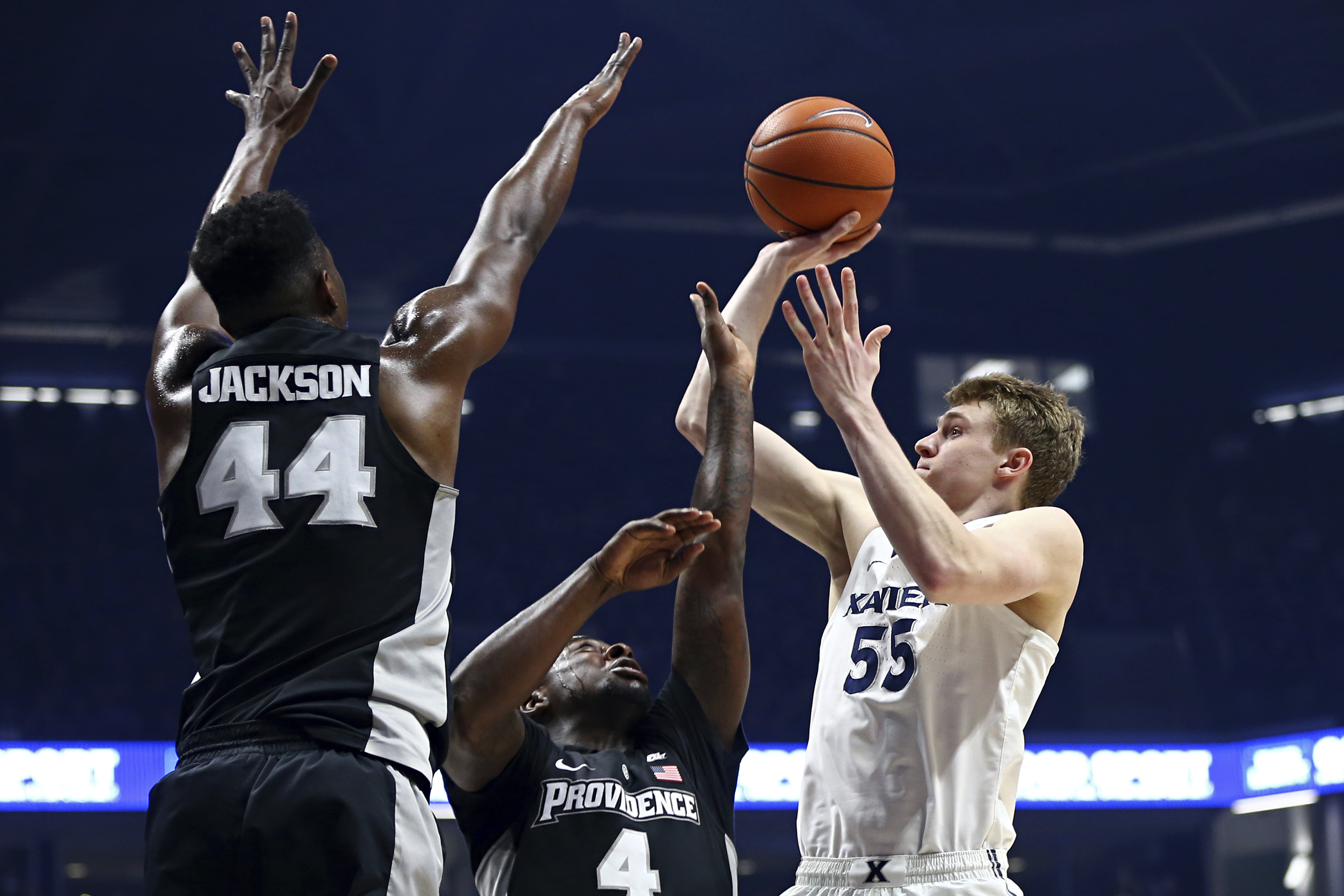 No. 3 Xavier beats Providence 84-74 for 1st Big East title
