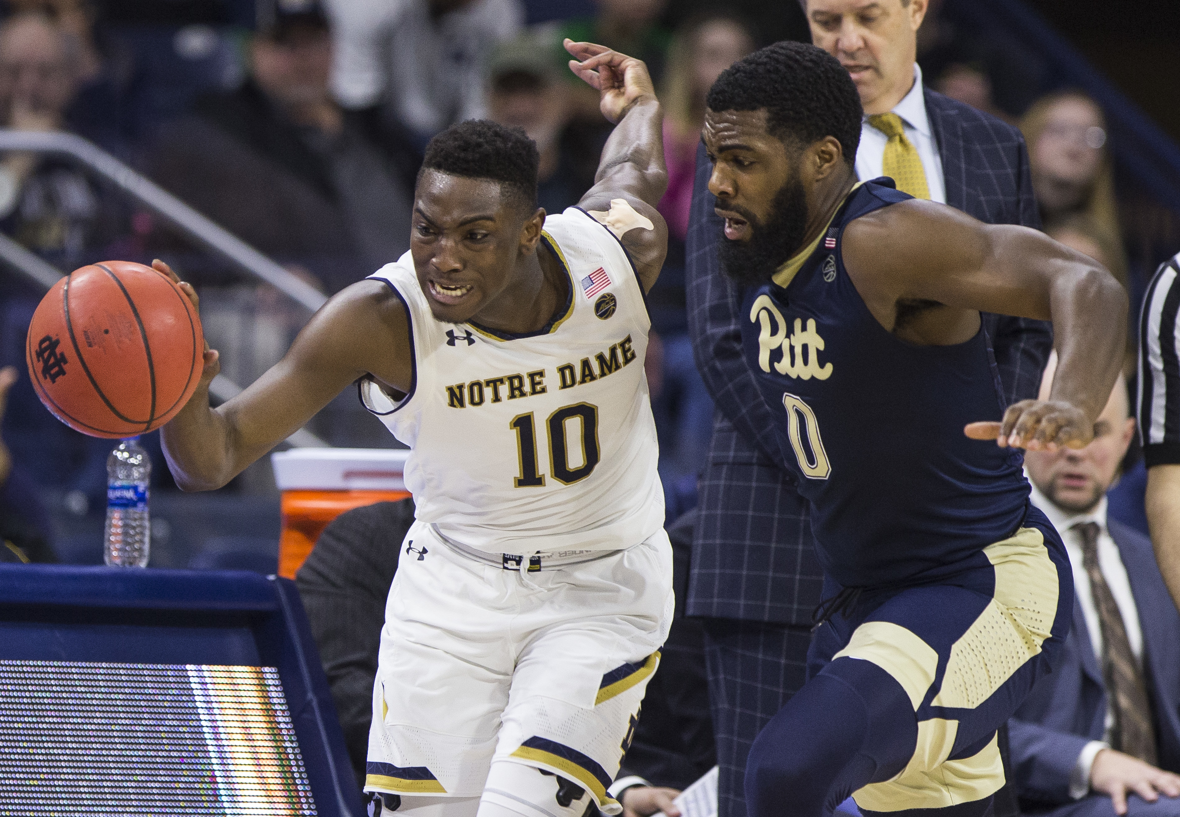 Colson's return lifts Irish over Pitt 73-56
