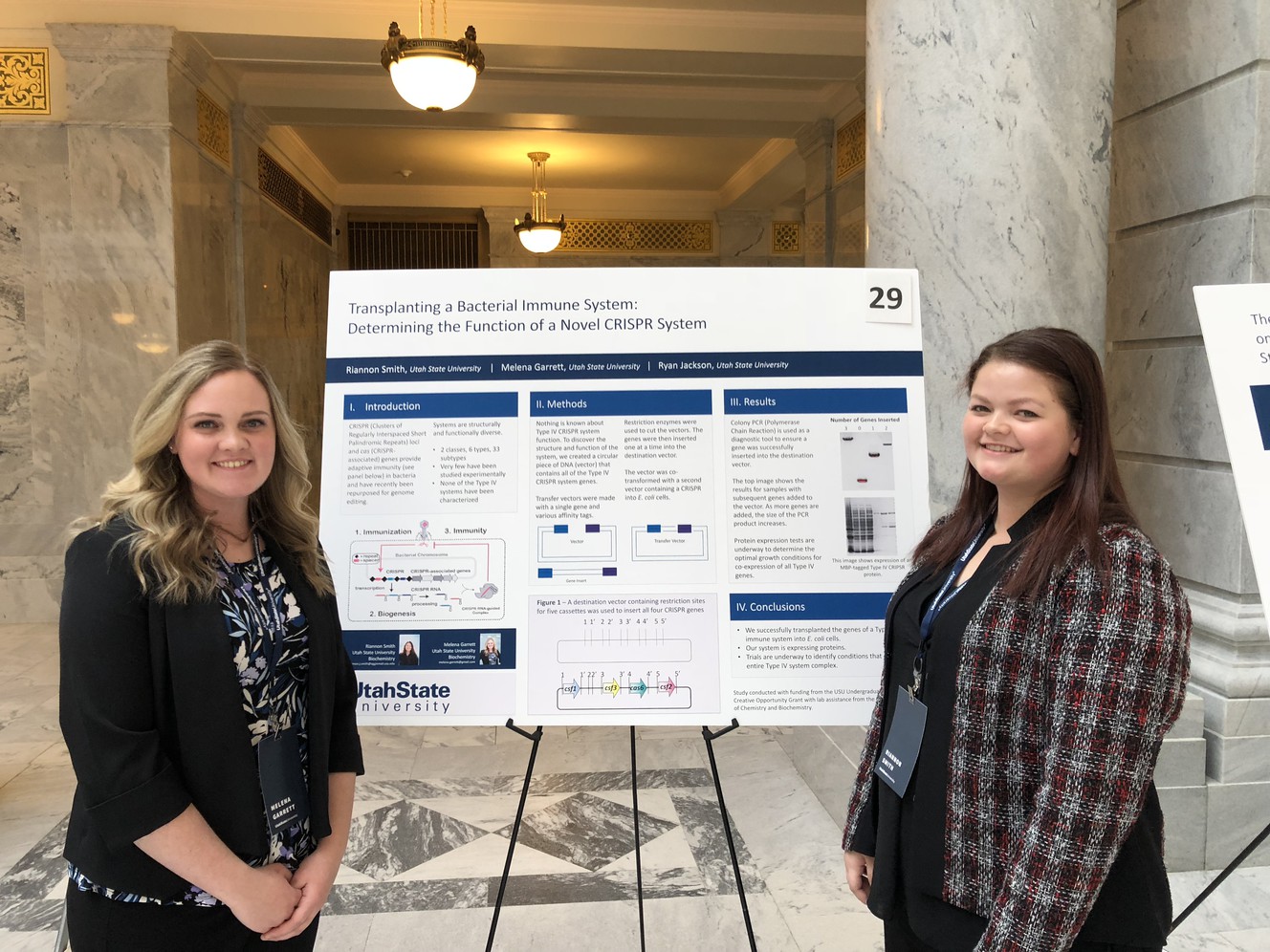 Undergraduates show off their research at the Capitol