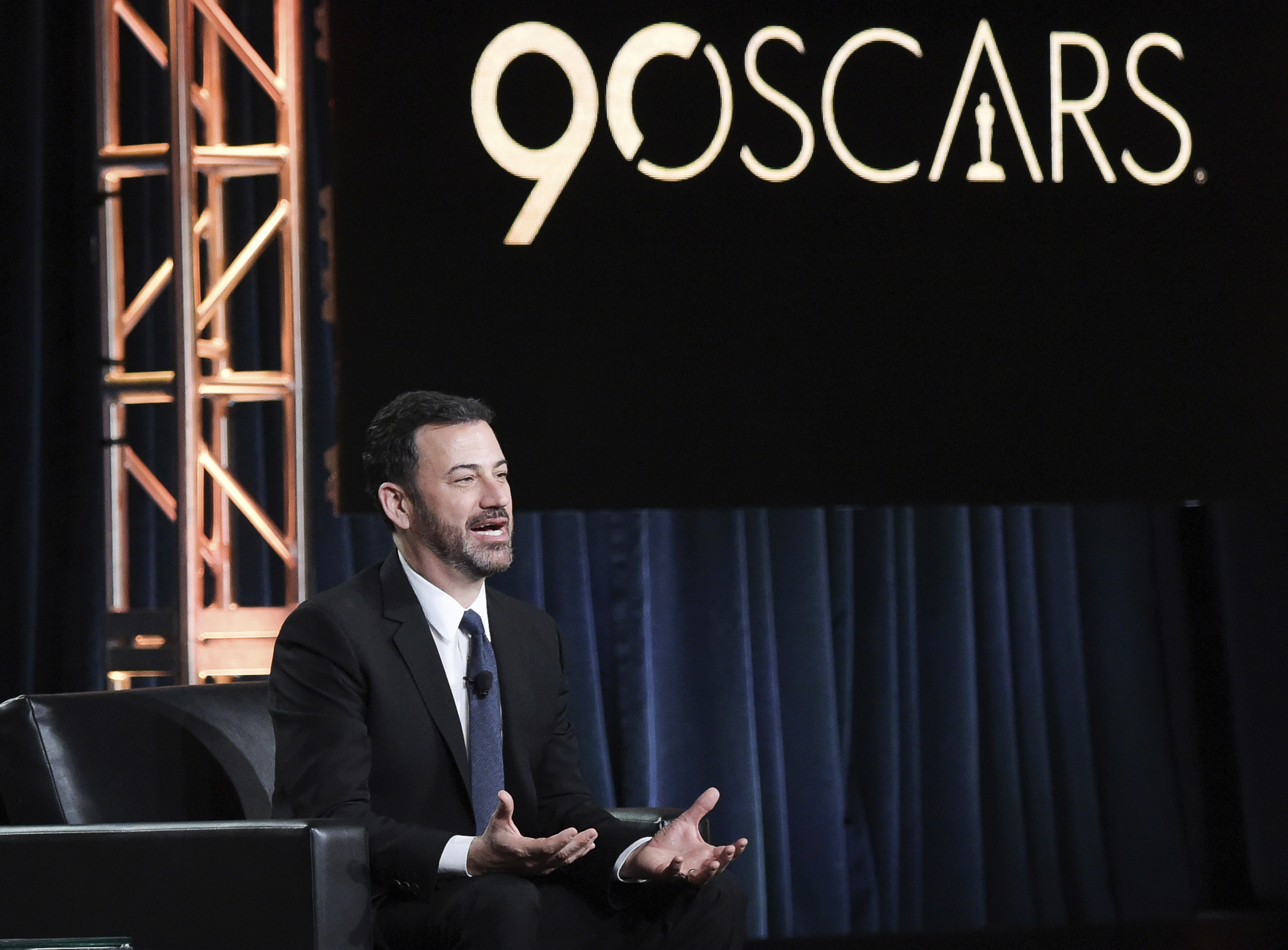 Jimmy Kimmel jokes about multiple envelope issues at Oscars