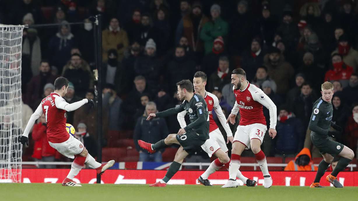 Manchester City outclasses Arsenal again 3-0 in EPL