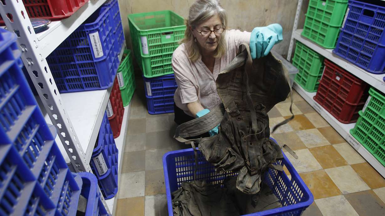 Cambodian genocide documented in victims' preserved clothes