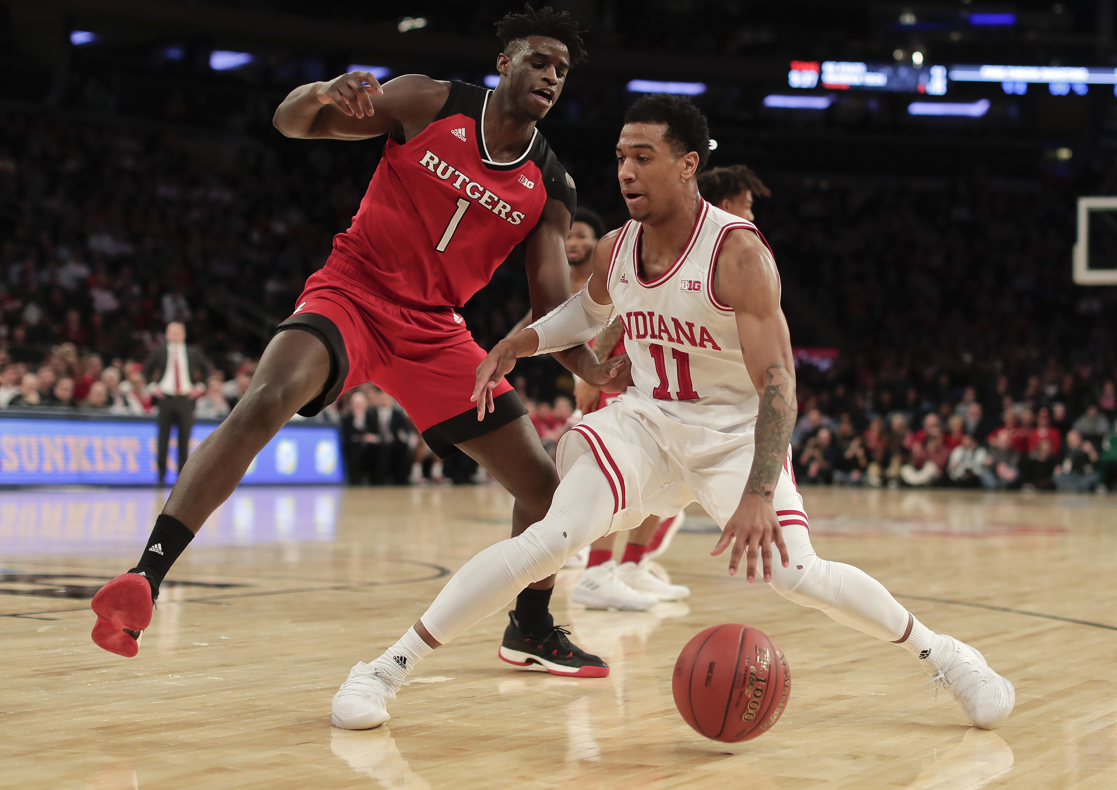 B1G moment: Rutgers upsets Indiana in conference tournament