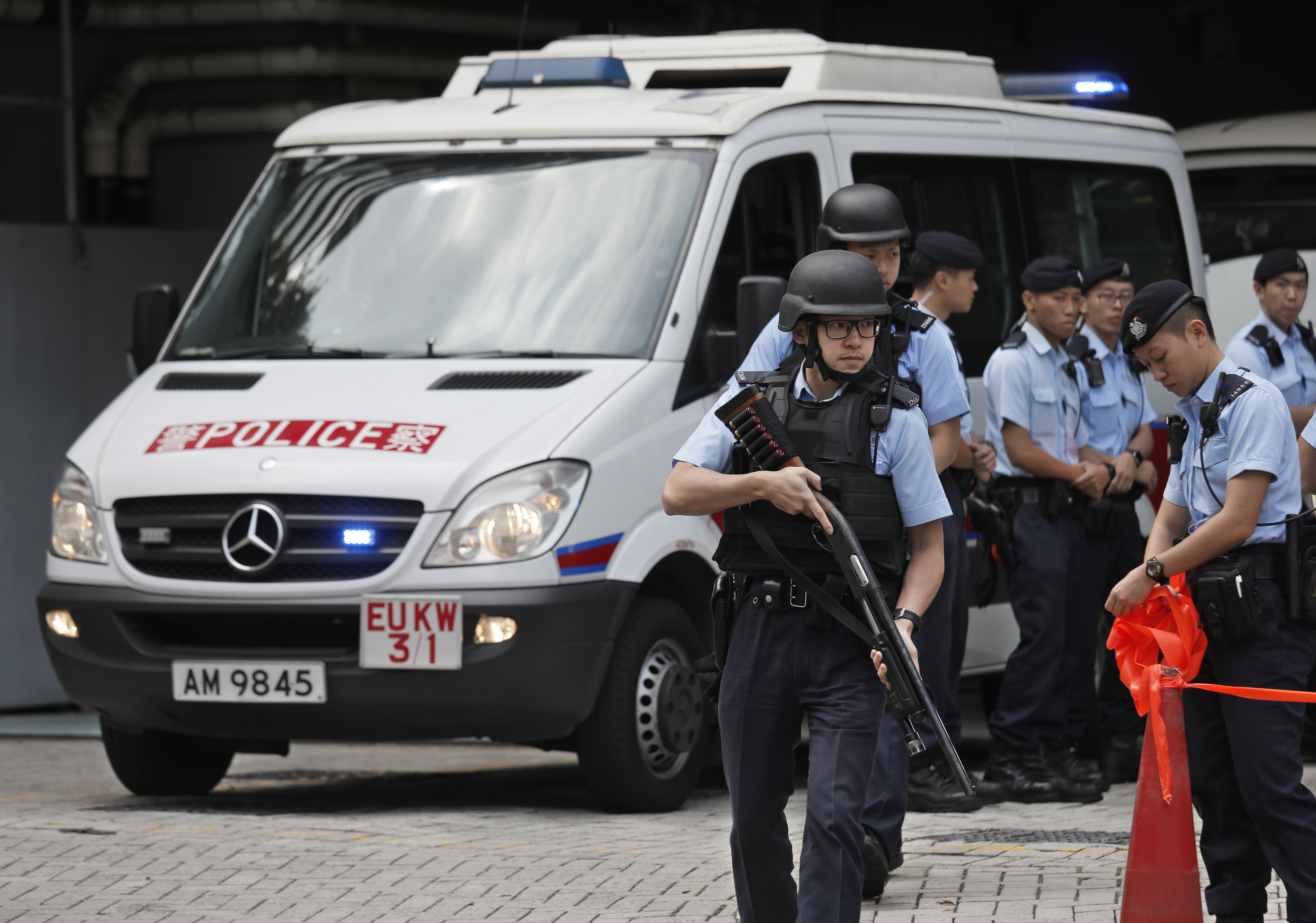 Indian fugitive in Hong Kong court under heavy security