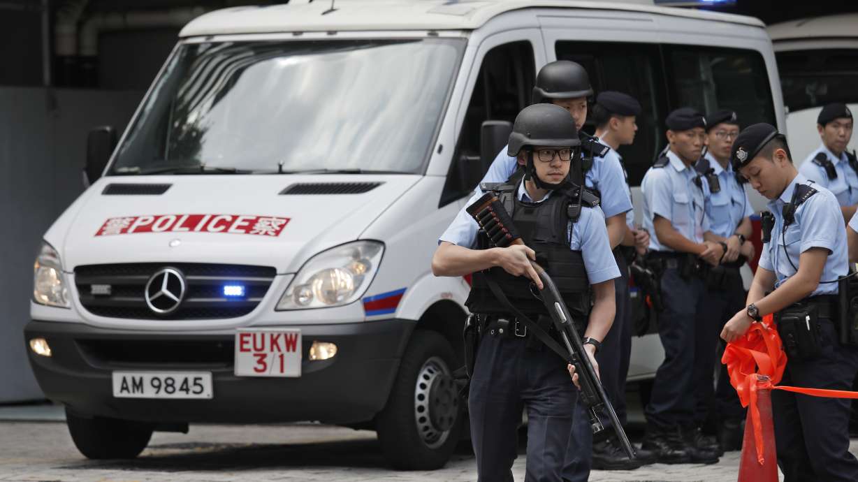 Indian fugitive in Hong Kong court under heavy security