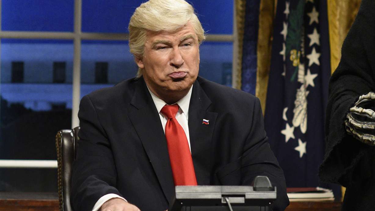 The Latest: Baldwin fires back at Trump, fuelling feud