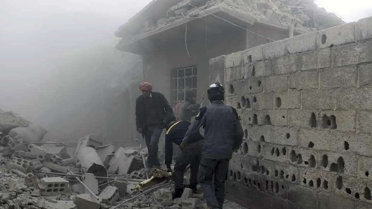 US and Russia clash over blame for Syria chemical attacks