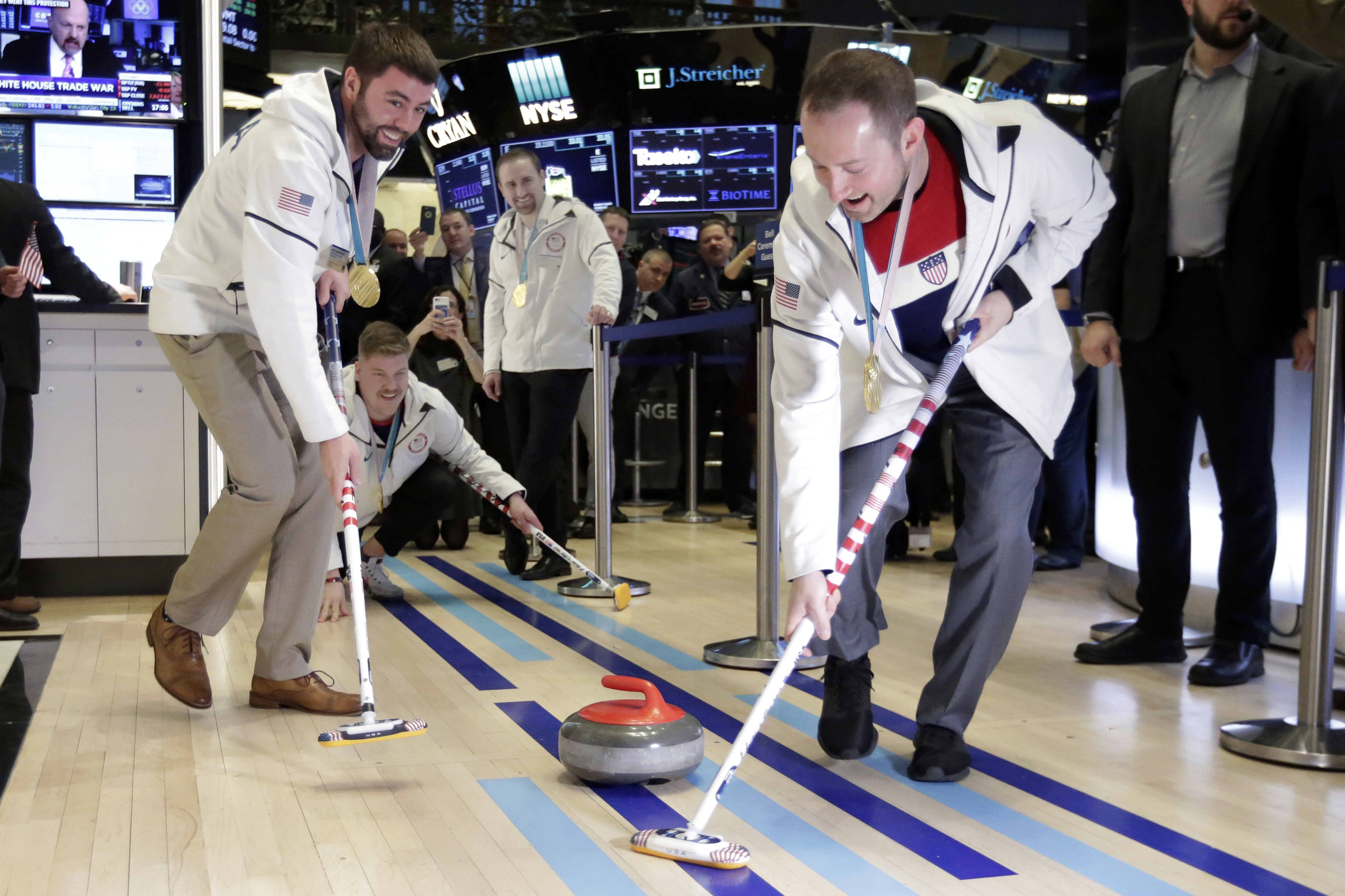 Fargo or New York? Easy call for gold medal US curling team