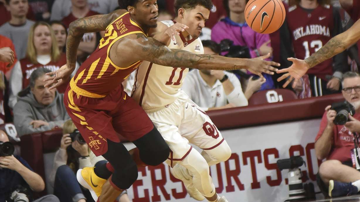 Young's 15 lead Oklahoma past Iowa State 81-60