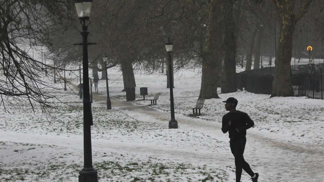 Snow, ice warnings remain for travelers in Britain