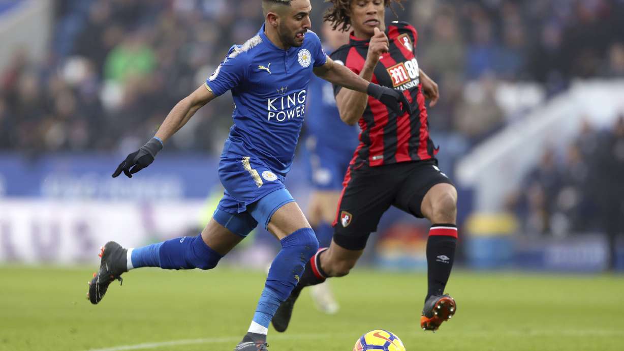 Mahrez snatches late equalizer for Leicester vs Bournemouth