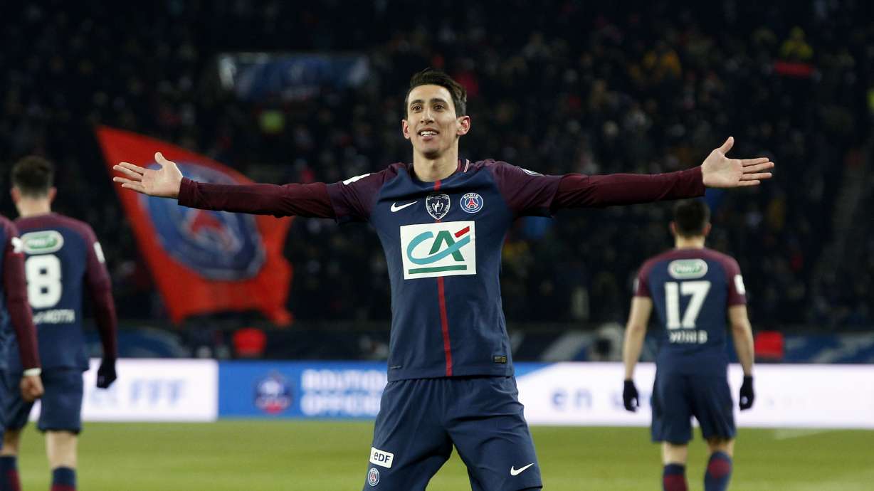 Di Maria scores and George Weah's son makes debut in PSG win