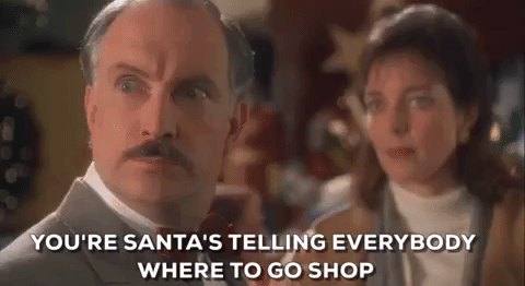 Allison Janney in "Miracle on 34th Street." (Photo: Giphy)