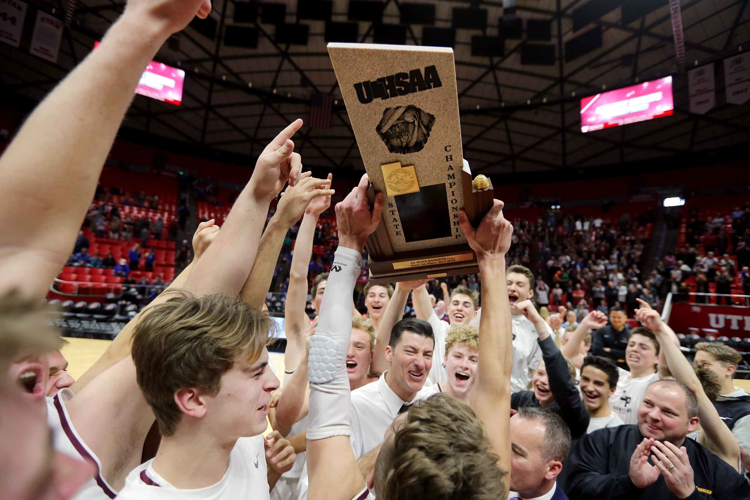 Lone Peak pulls away from Pleasant Grove in inaugural 6A final