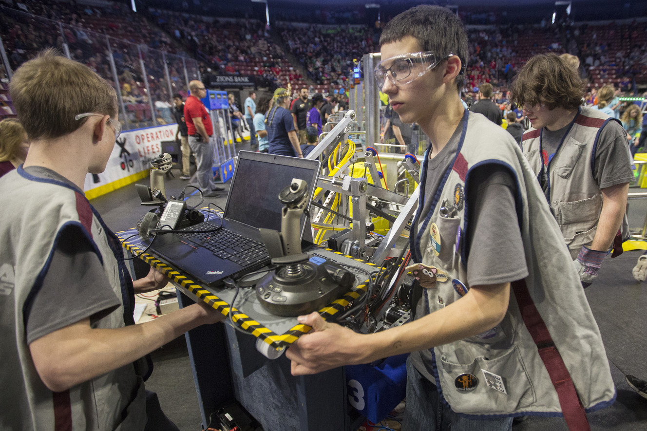 Robotics competition teaches students life lessons in collaboration