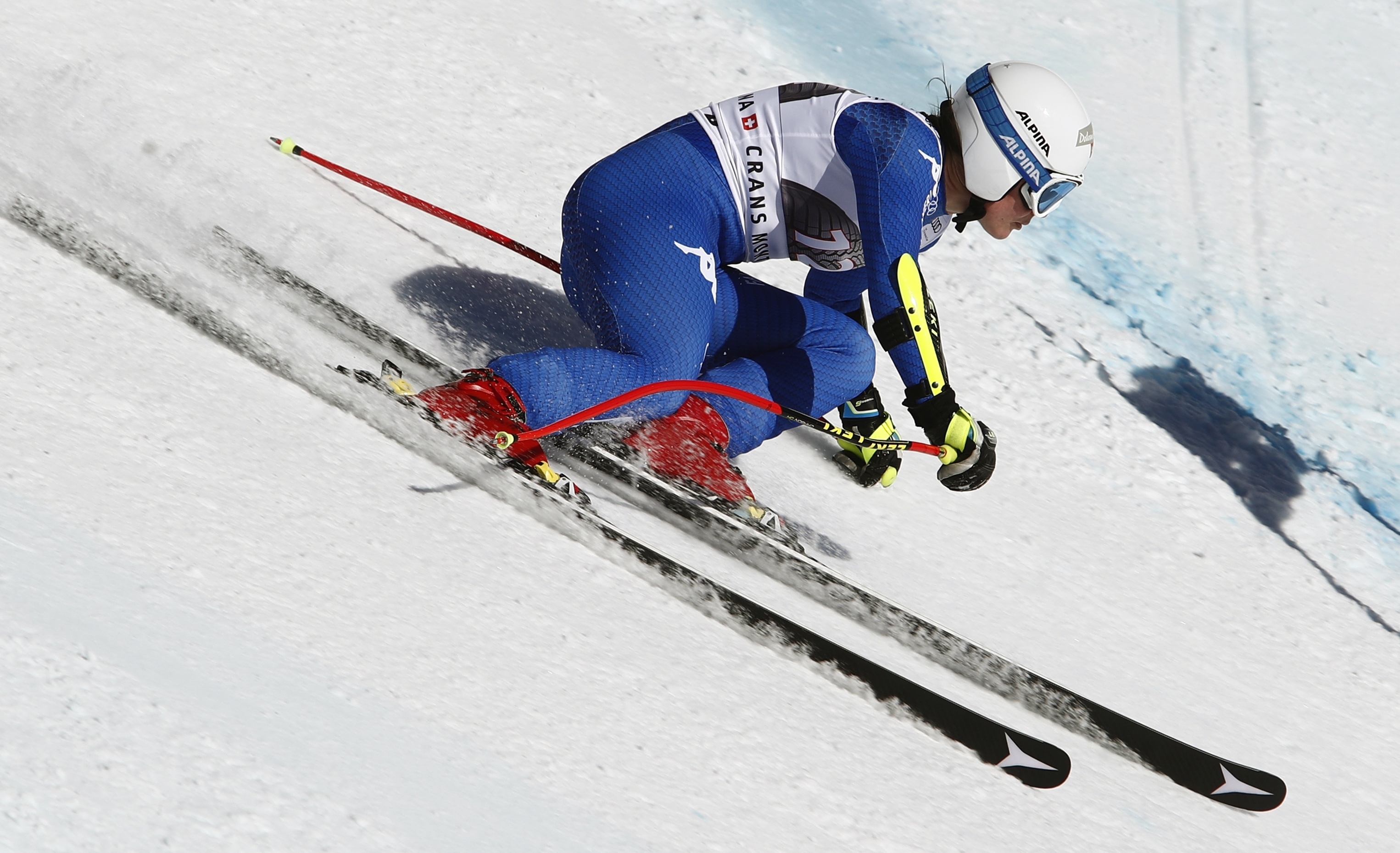 Brignone wins World Cup combined event, Holdener takes globe