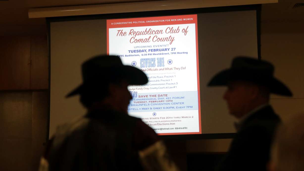 In Texas GOP primary, it's who can love Trump the most