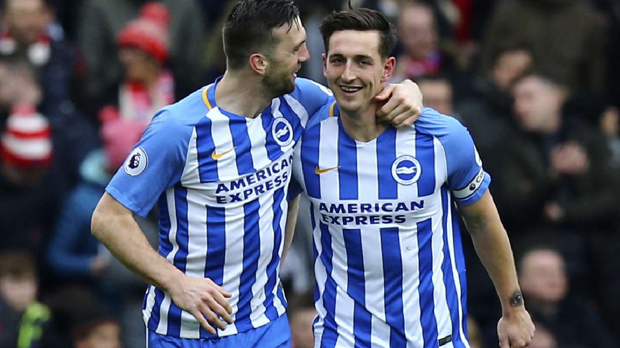 Arsenal slips up again in 2-1 loss at Brighton in EPL