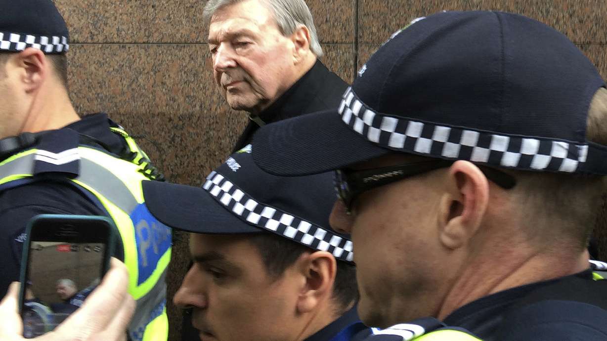 The Latest: Accusers testify at hearing for Cardinal Pell