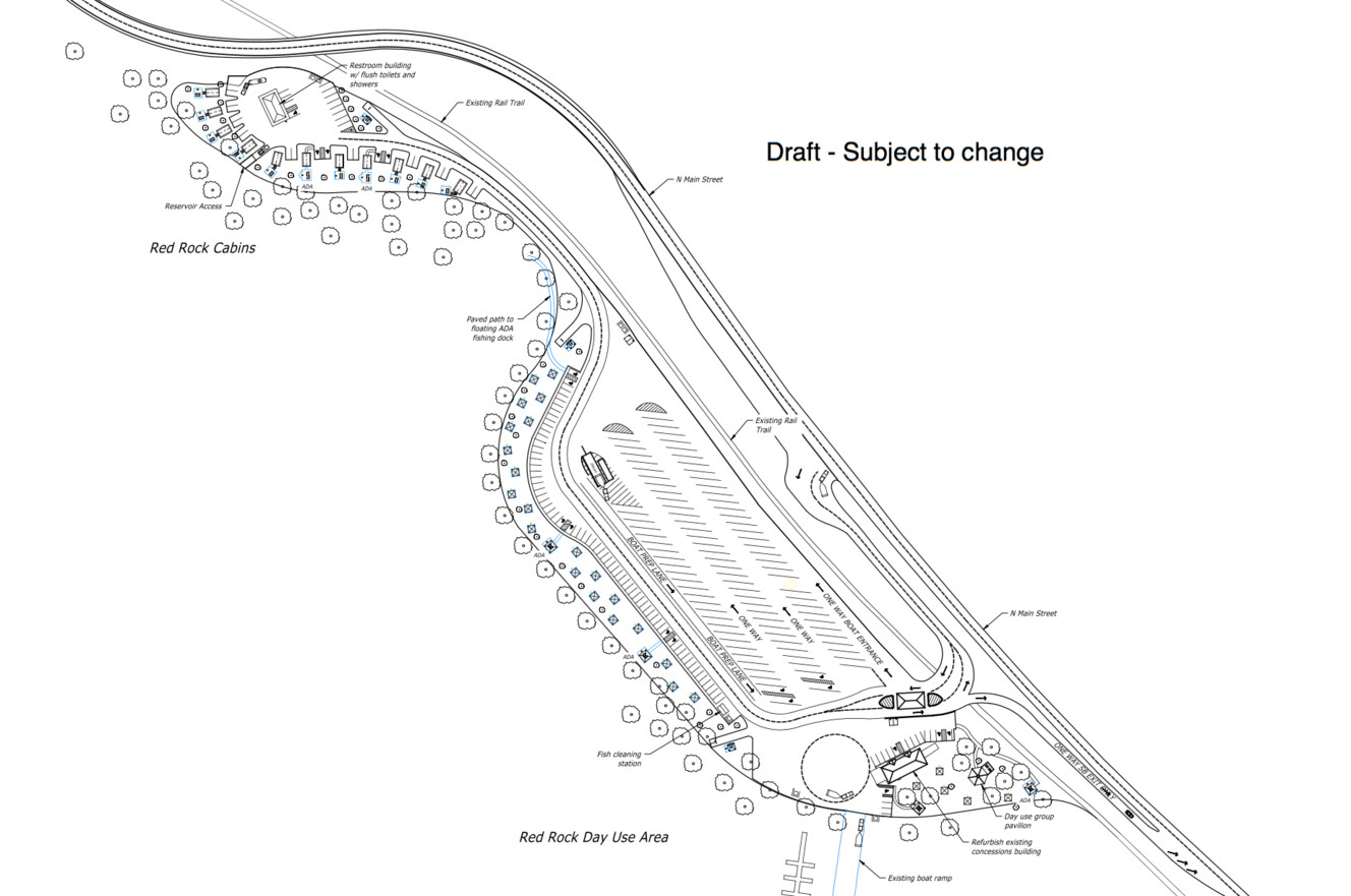 Rendering of proposed development at Echo State Park in Coalville. (Photo: U.S. Bureau of Reclamation)