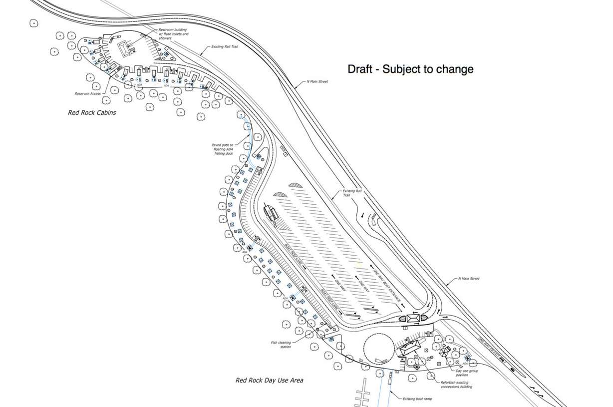 Rendering of proposed development at Echo State Park in Coalville. (Photo: U.S. Bureau of Reclamation)