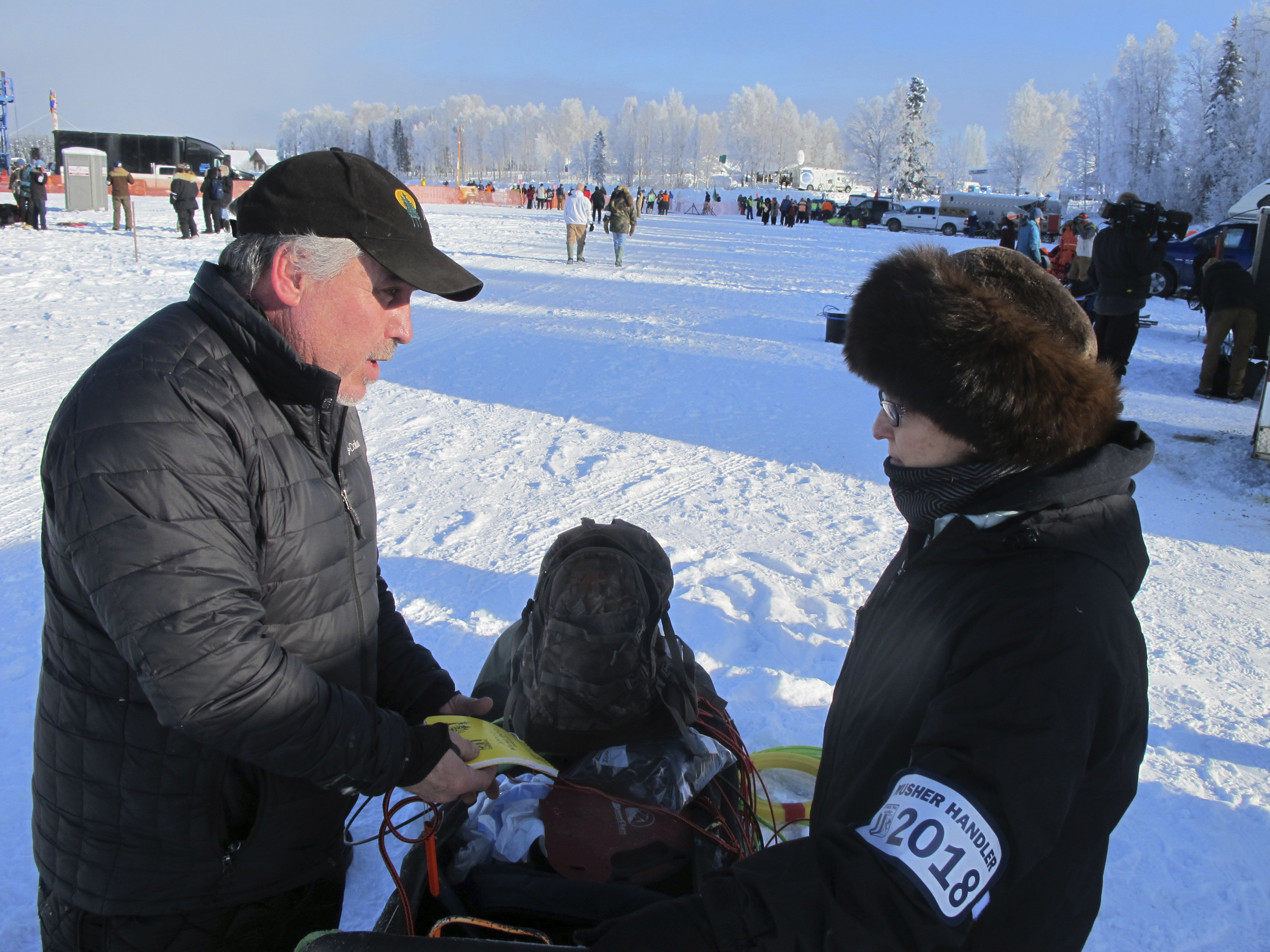 The Latest: 2018 Iditarod sled dog race begins in Alaska