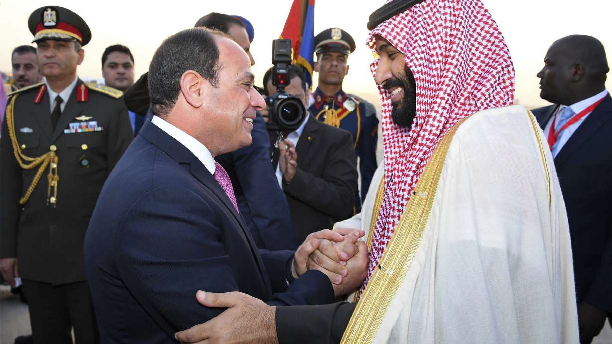 Egypt seeks closer ties during visit by Saudi crown prince