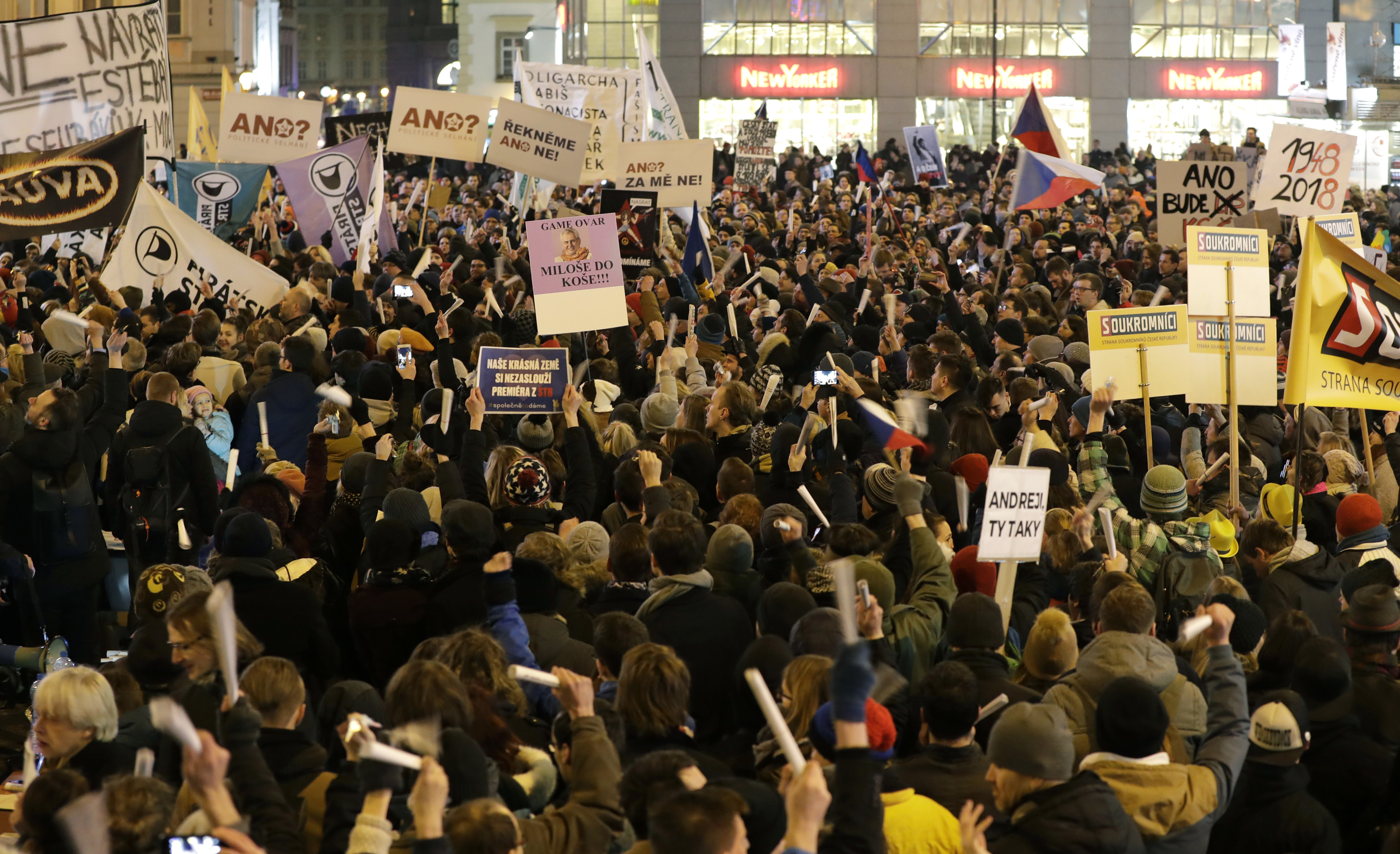 Czechs protest parliamentary post for communist-era officer