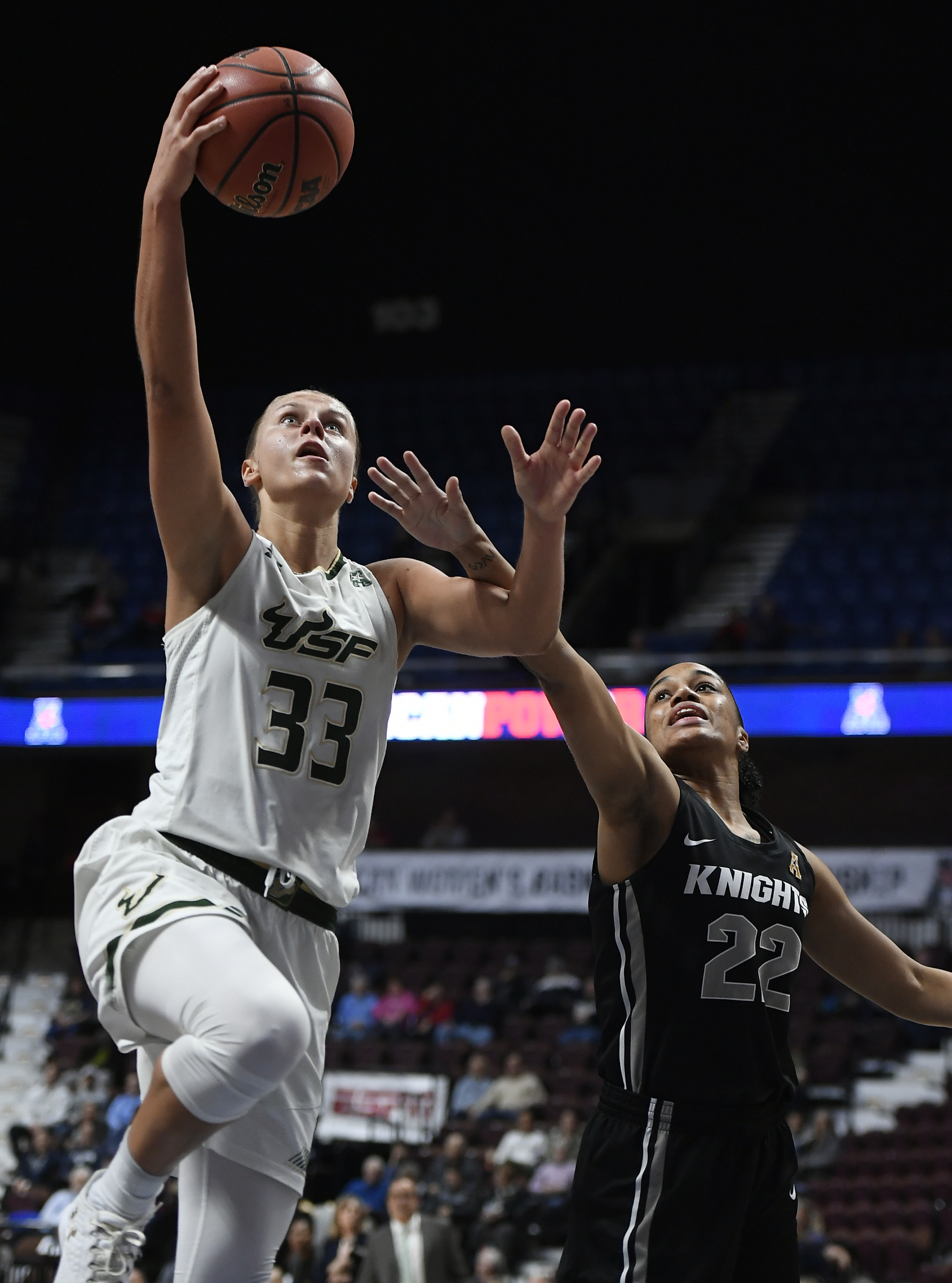No. 19 South Florida women top rival UCF, reach title game