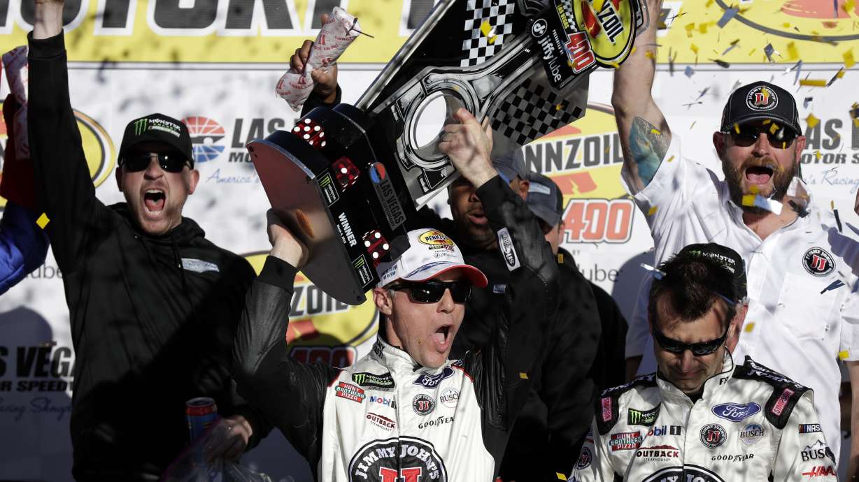 Column: Harvick takes a bumpy road to 100 victories