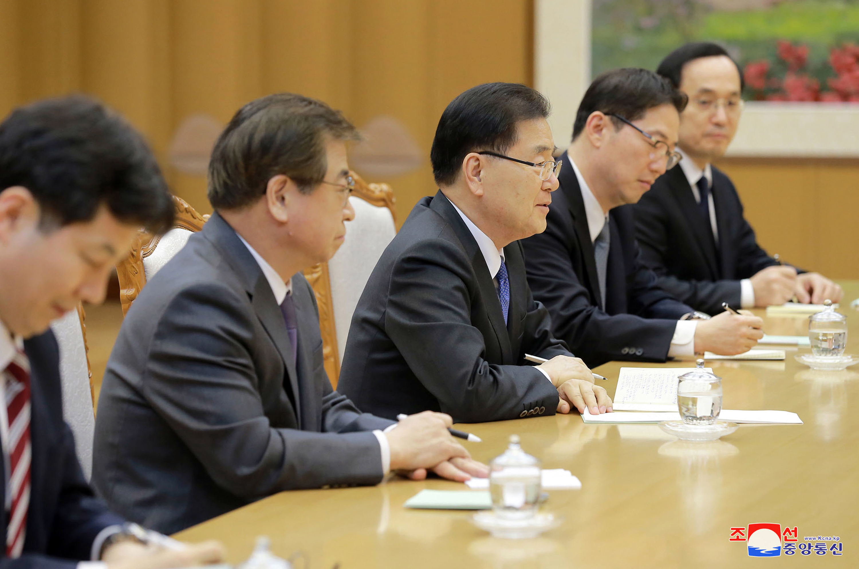 A look at significant meetings between the Koreas