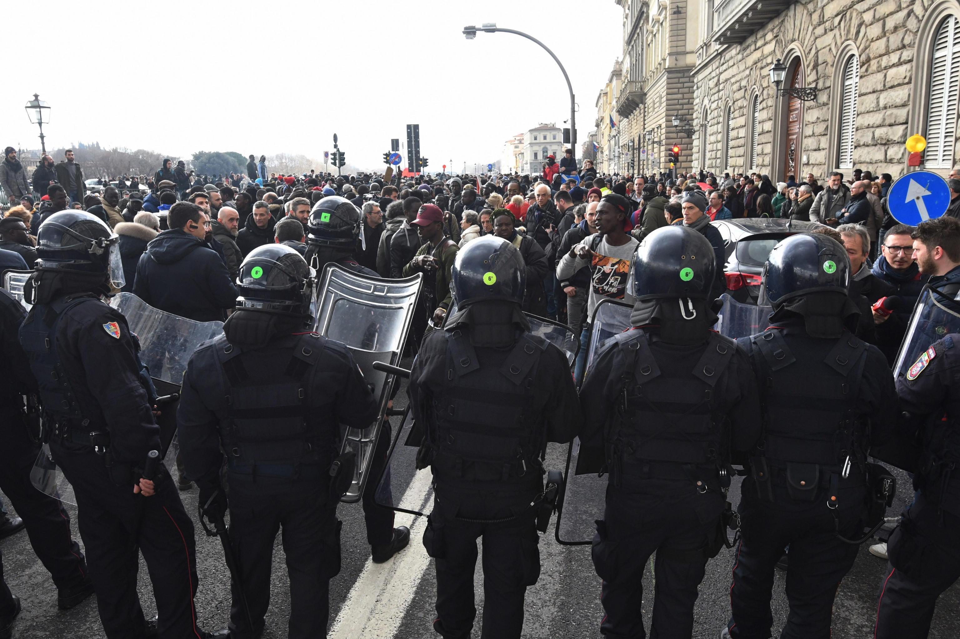 Senegalese community in Italy demands justice after shooting