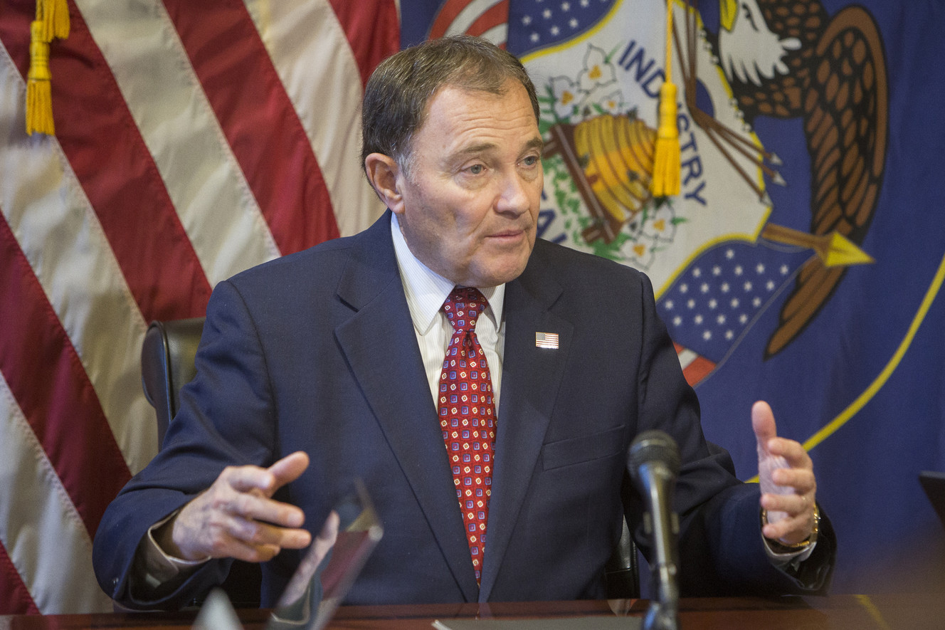 Gov. Herbert says it's premature to name southern Utah highway after Trump
