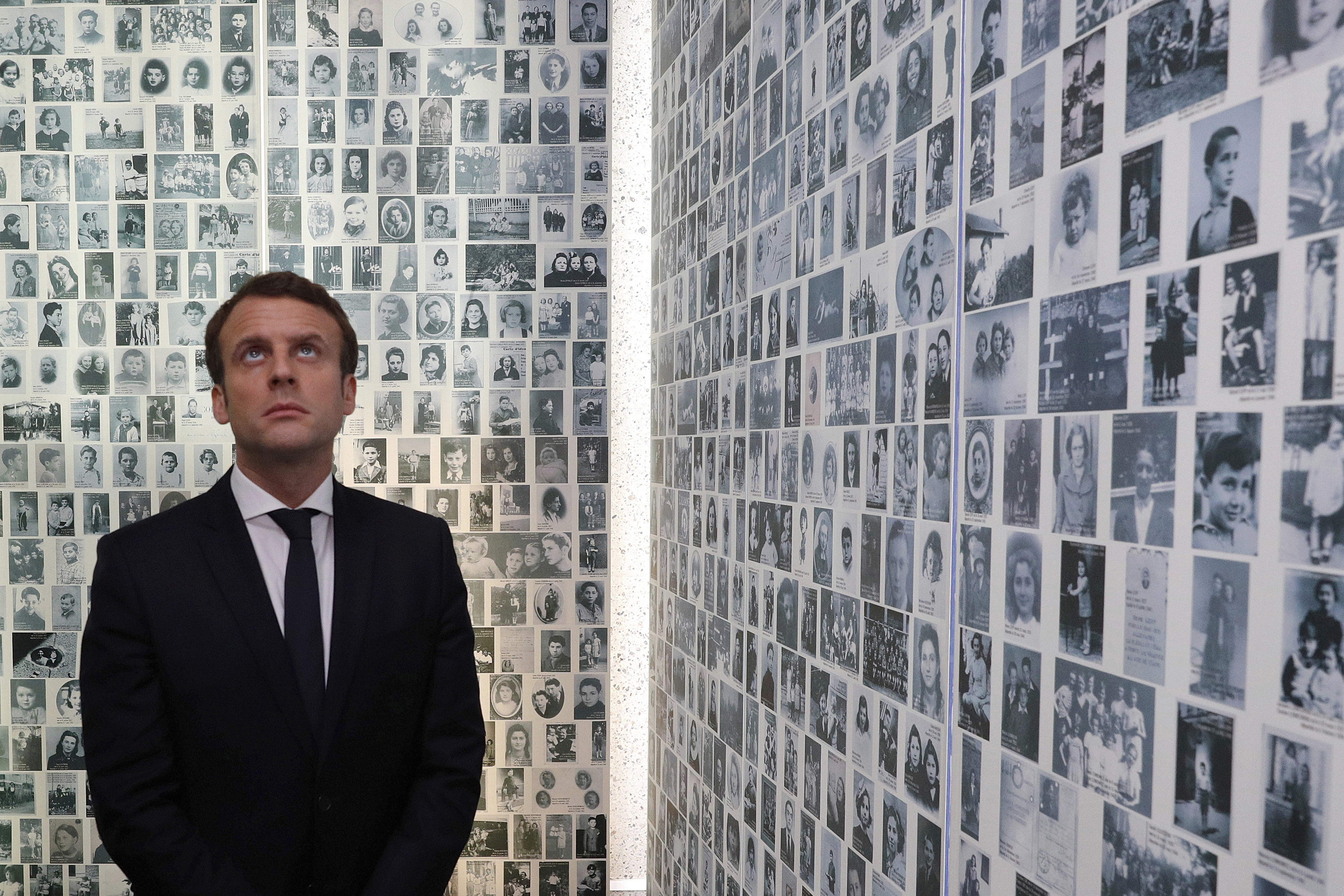 France's Macron vows to fight anti-Semitism online and off