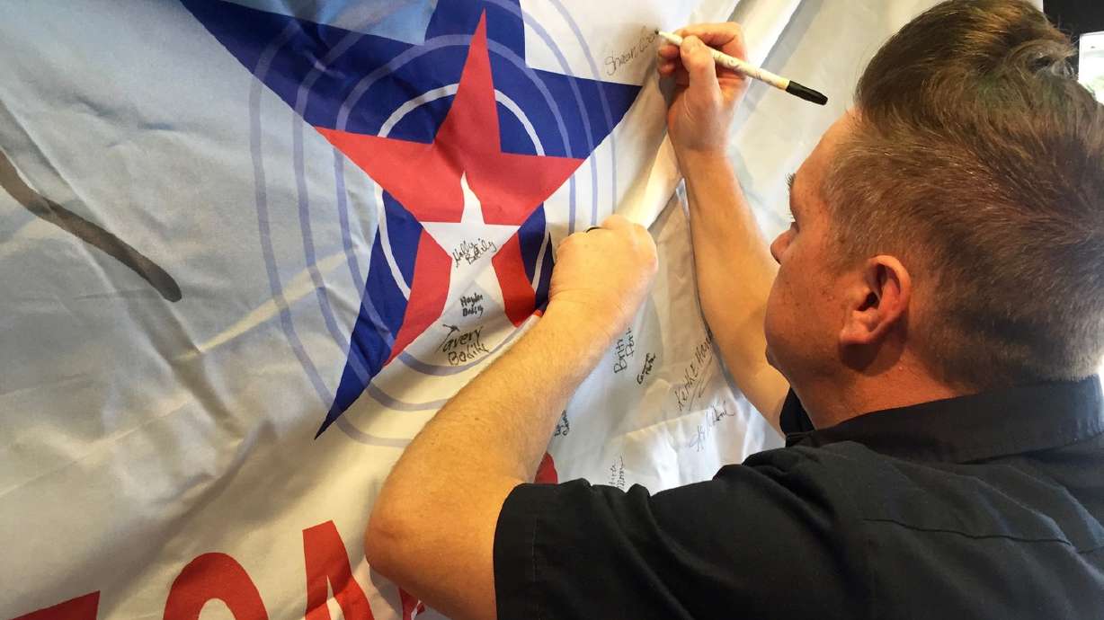 Heart recipient gives donation of hope to athletes in upcoming Transplant Games