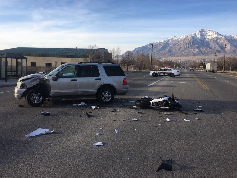 Police identify 20-year-old motorcyclist who died in Ogden crash