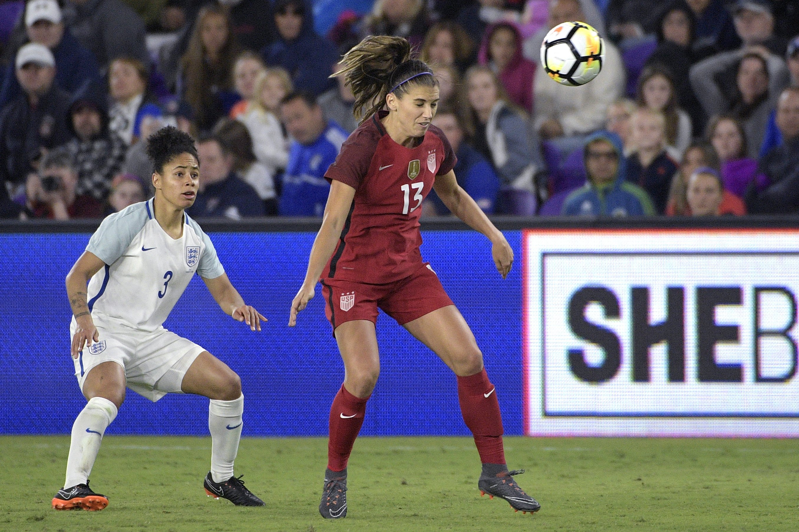 US claims SheBelieves Cup with 1-0 win over England