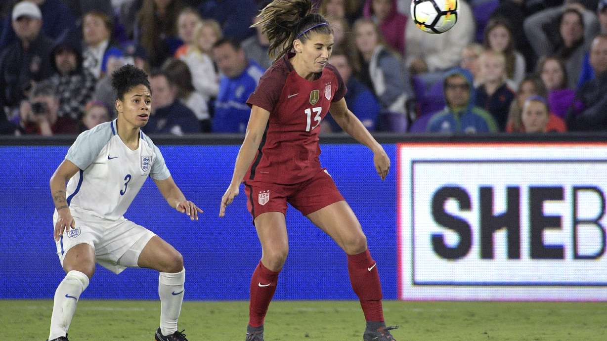 US claims SheBelieves Cup with 1-0 win over England
