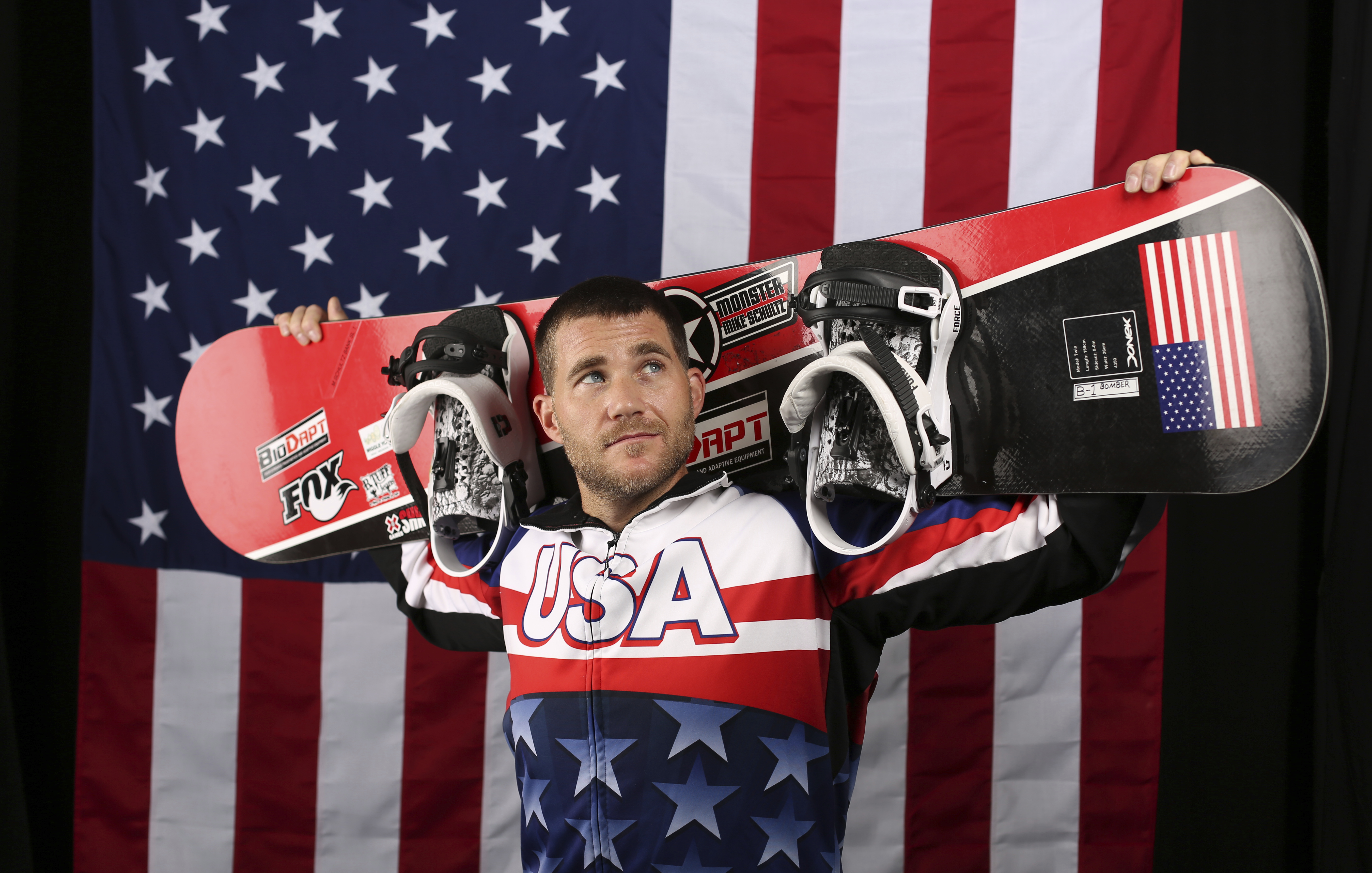Paralympic snowboarder designs innovative gear _ for rivals