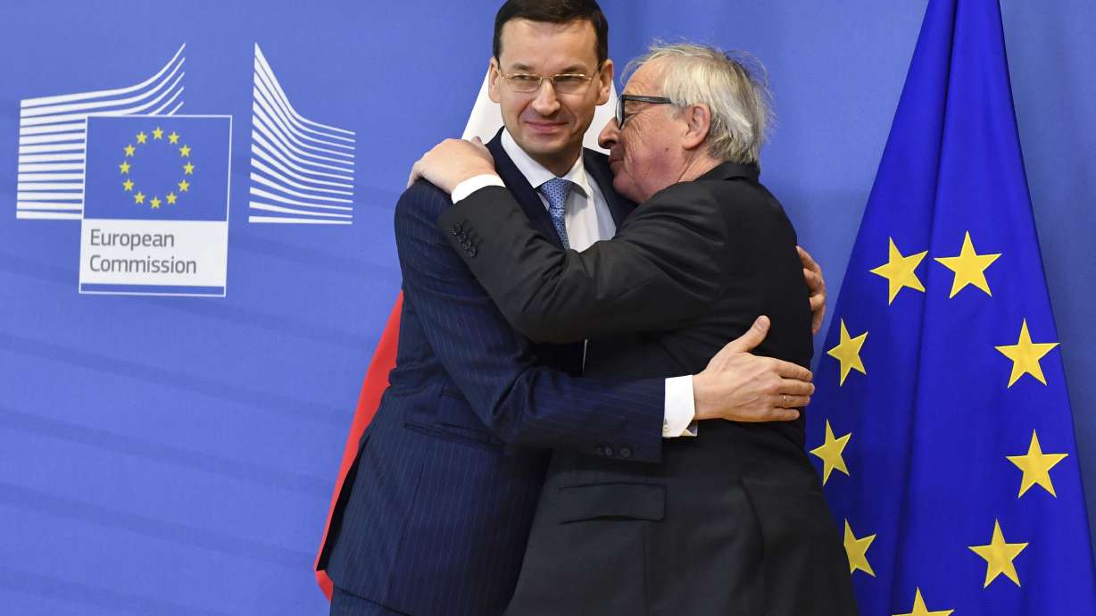 EU, Poland discuss Poland's divisive judicial reform