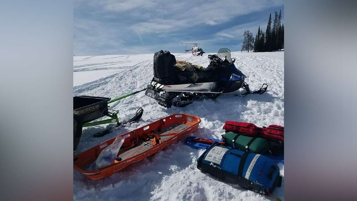 Florida man dies after crashing snowmobile in Uinta Mountains