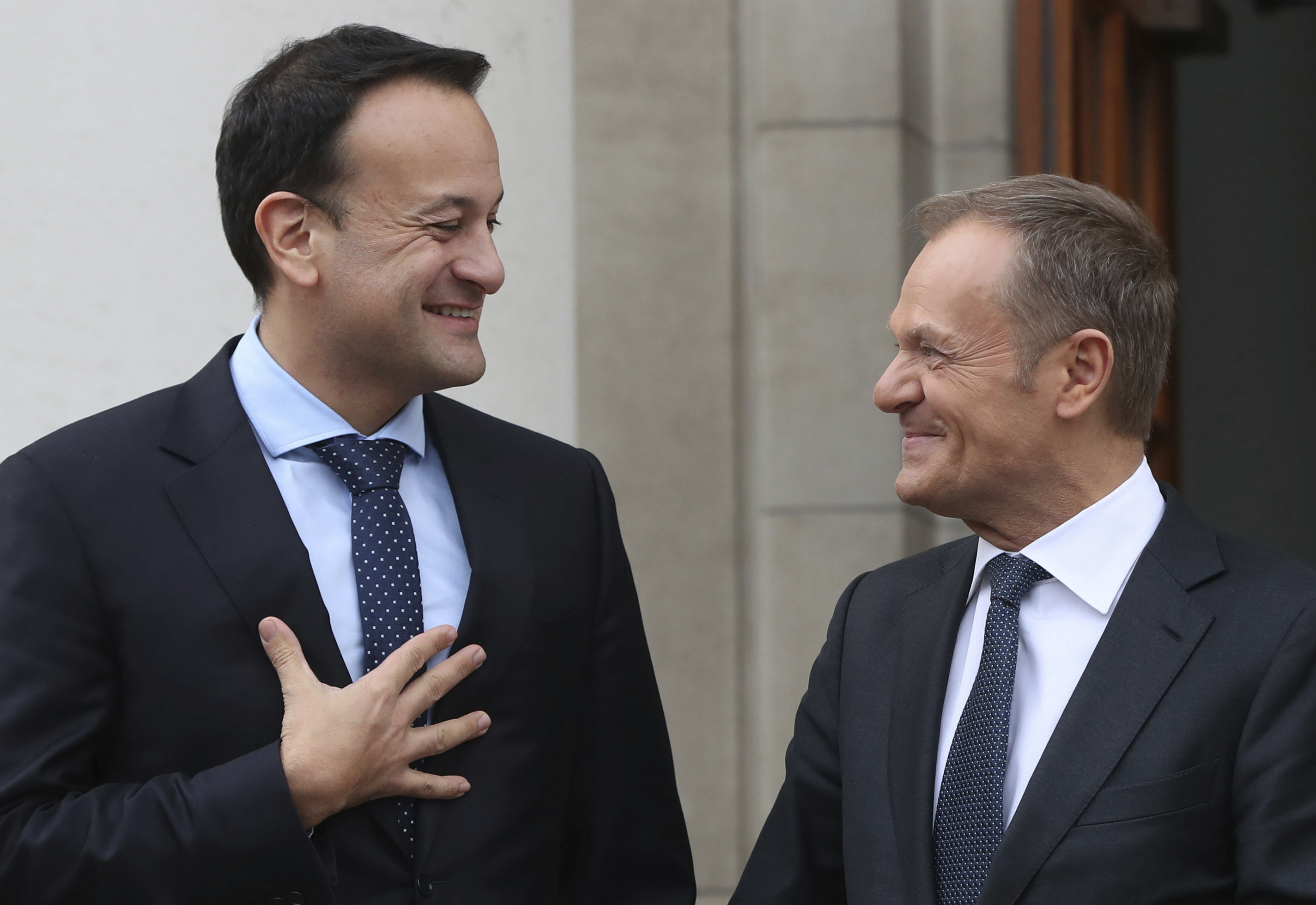 EU's Tusk: No Brexit progress without Irish border solution