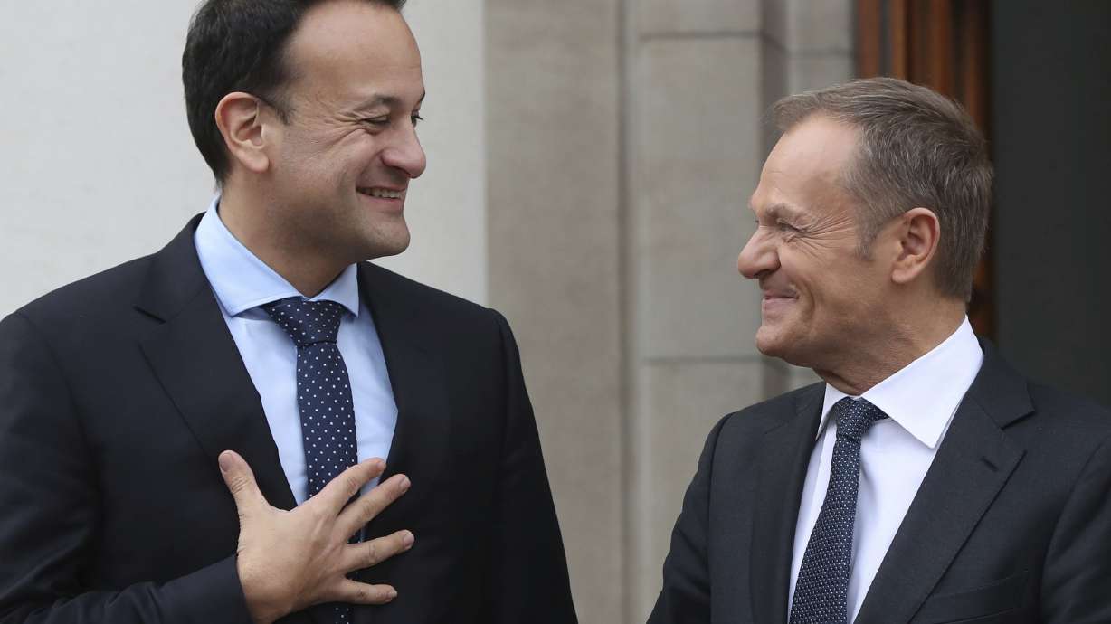 EU's Tusk: No Brexit progress without Irish border solution