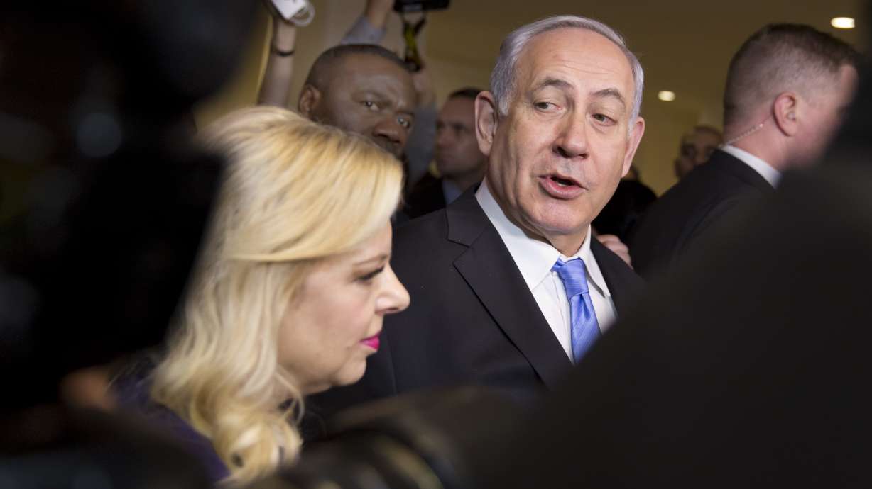 Israeli leader opens Jerusalem exhibit, rebukes opponents