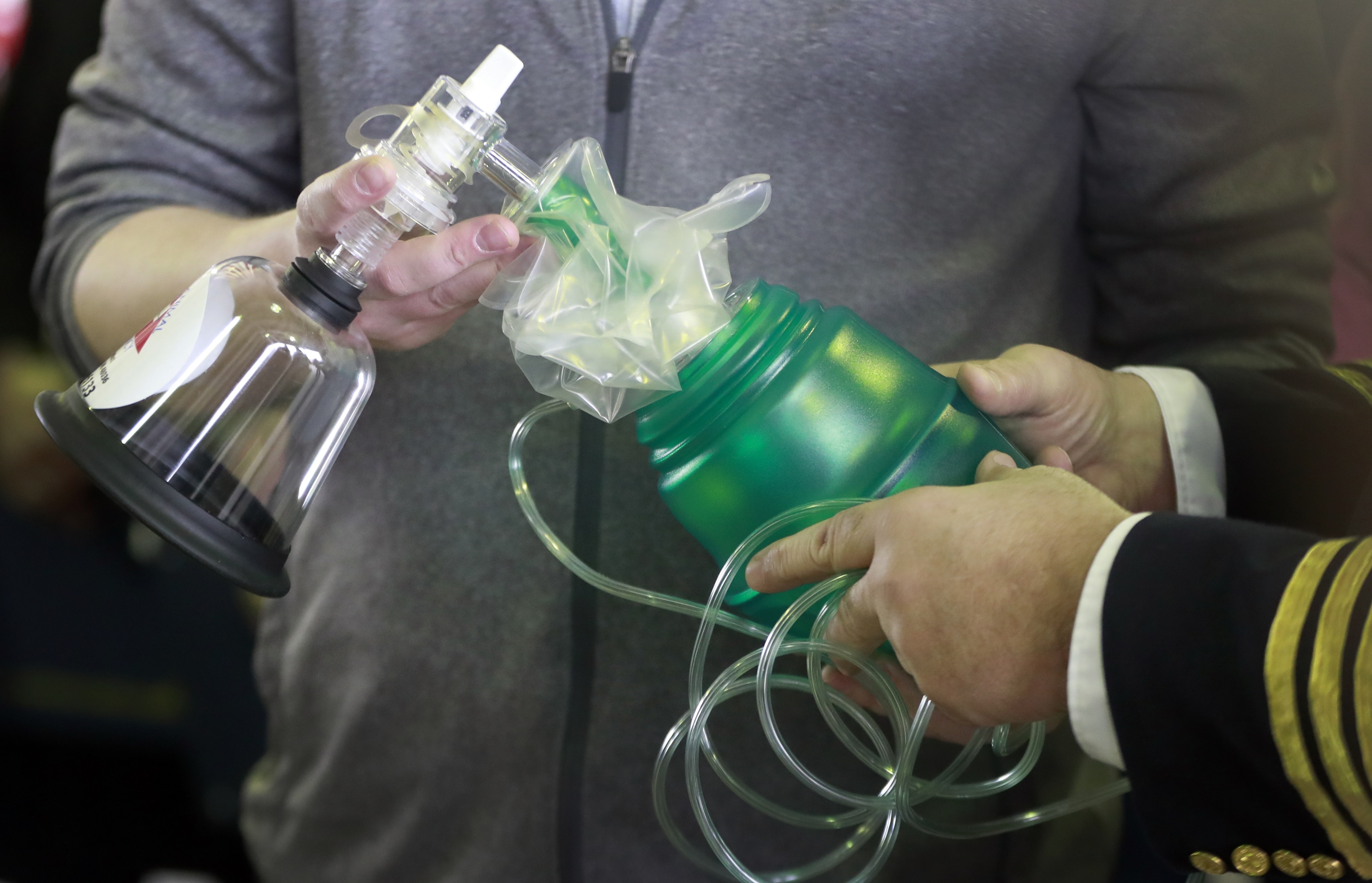 Detroit Fire Department is given 800-plus pet oxygen masks