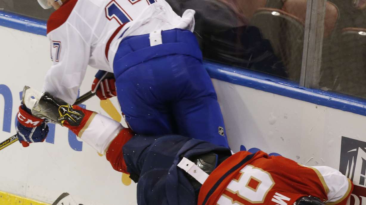 Luongo blanks Canadiens, Panthers win 7th straight at home